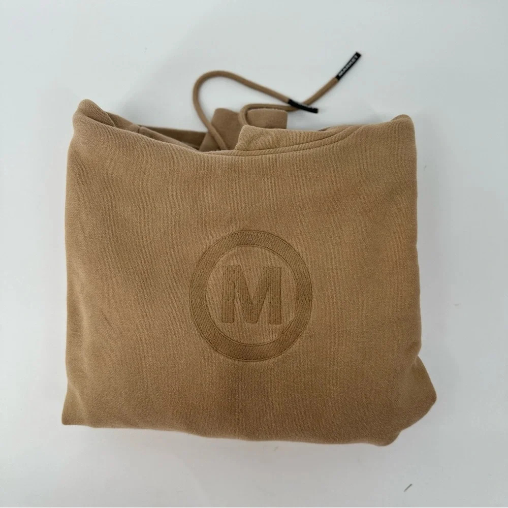 Market Hype Brand Tan Thick Knit Hoodie